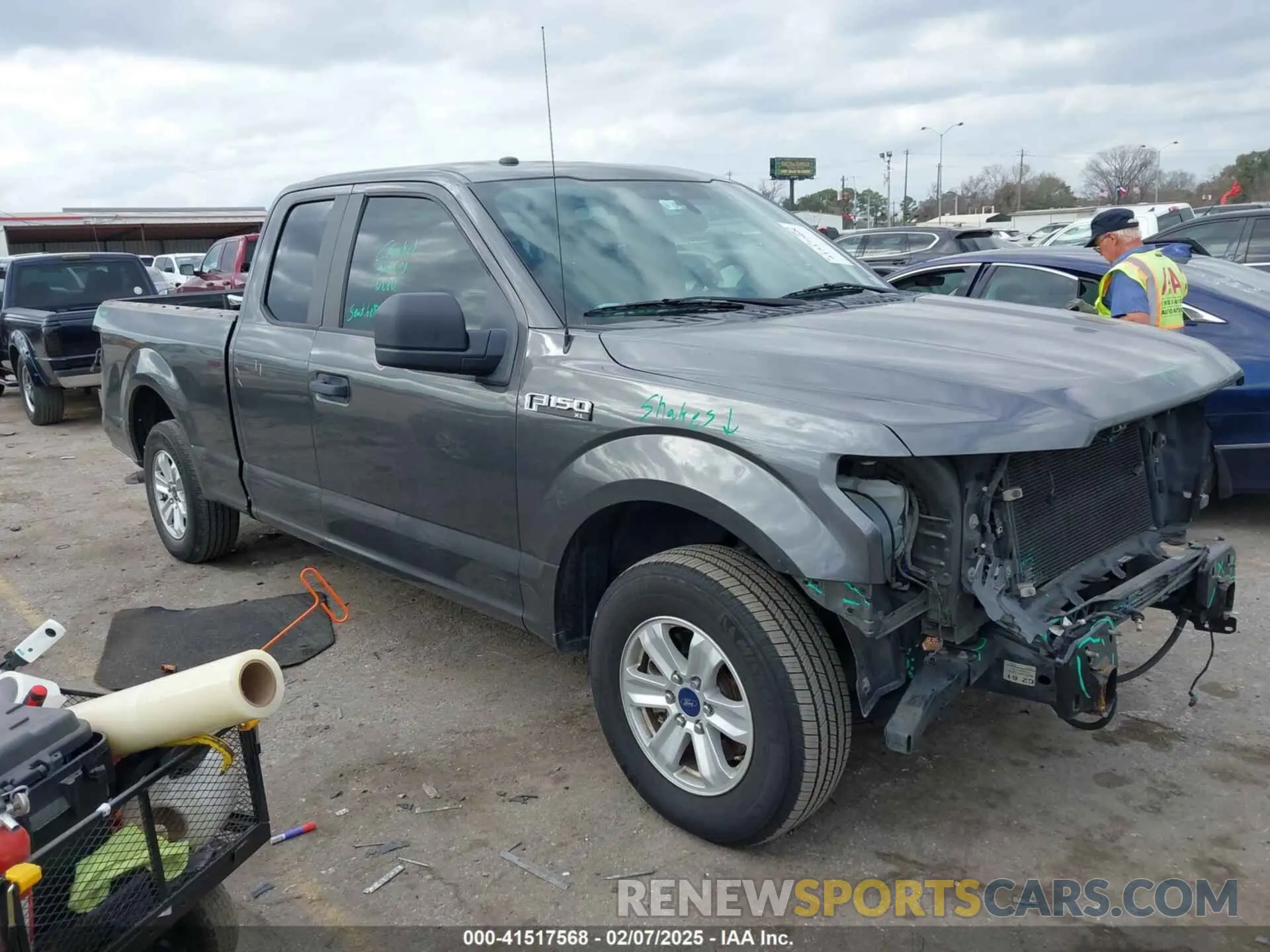 1 fotografías del automóvil dañado 1FTEX1CB2KKD32954 FORD F-150 2019