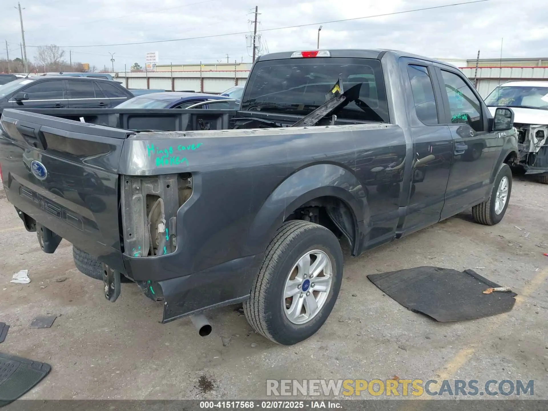 4 fotografías del automóvil dañado 1FTEX1CB2KKD32954 FORD F-150 2019