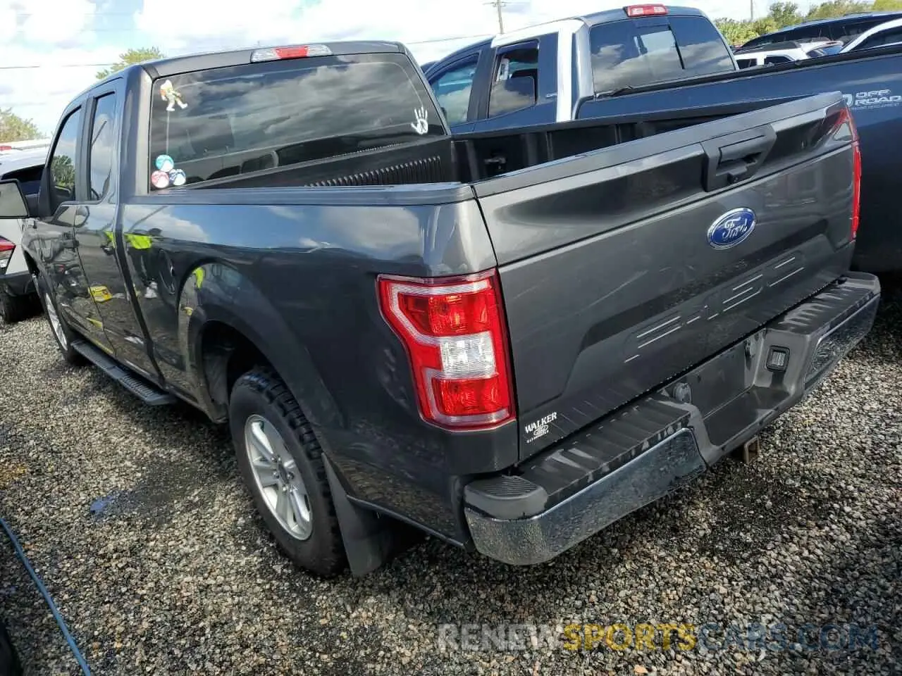 2 fotografías del automóvil dañado 1FTEX1CB6KKD87388 FORD F-150 2019