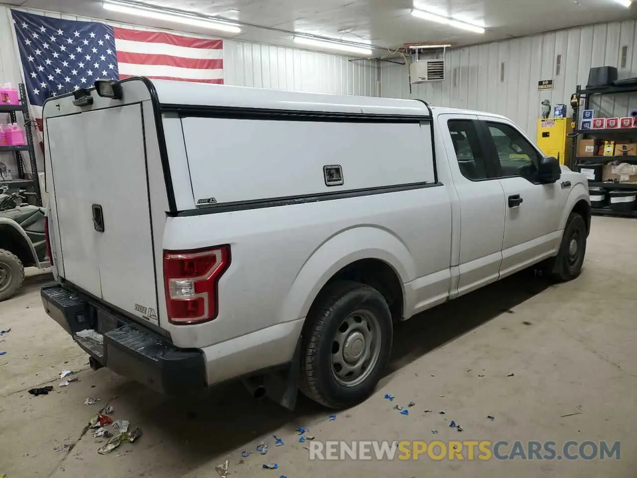 3 fotografías del automóvil dañado 1FTEX1CB6KKE70674 FORD F-150 2019