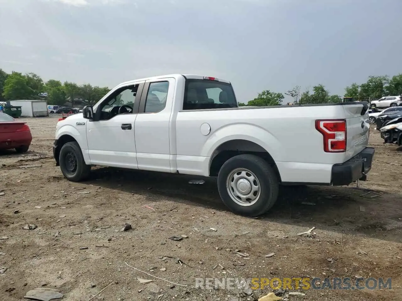 2 fotografías del automóvil dañado 1FTEX1CB8KFC97426 FORD F-150 2019