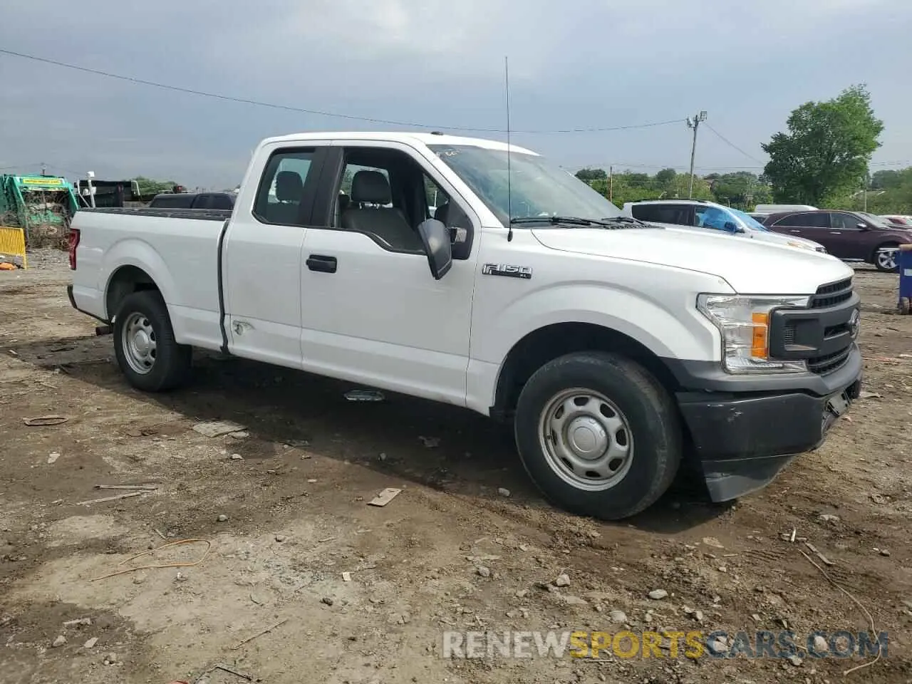 4 fotografías del automóvil dañado 1FTEX1CB8KFC97426 FORD F-150 2019