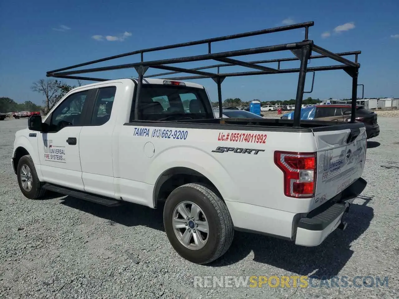 2 fotografías del automóvil dañado 1FTEX1CB9KKD22843 FORD F-150 2019
