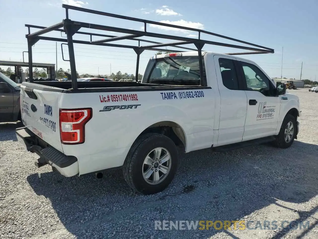 3 fotografías del automóvil dañado 1FTEX1CB9KKD22843 FORD F-150 2019