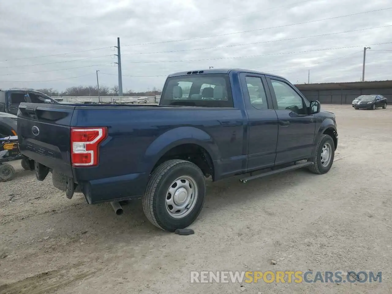 3 fotografías del automóvil dañado 1FTEX1CB9KKE61211 FORD F-150 2019