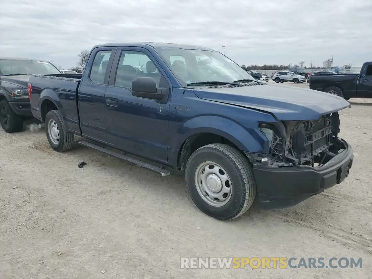 4 fotografías del automóvil dañado 1FTEX1CB9KKE61211 FORD F-150 2019