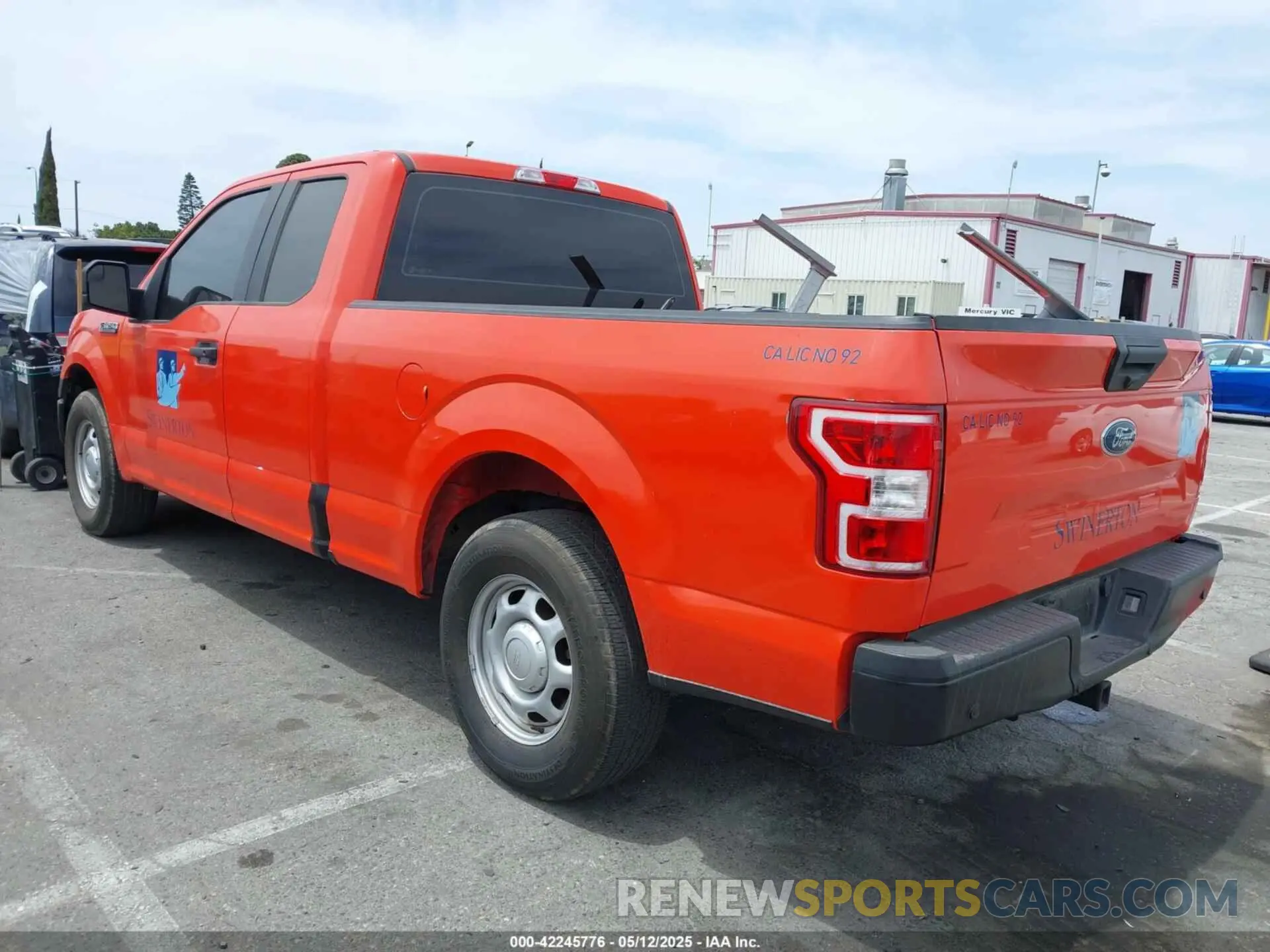 3 fotografías del automóvil dañado 1FTEX1CBXKKC24744 FORD F-150 2019