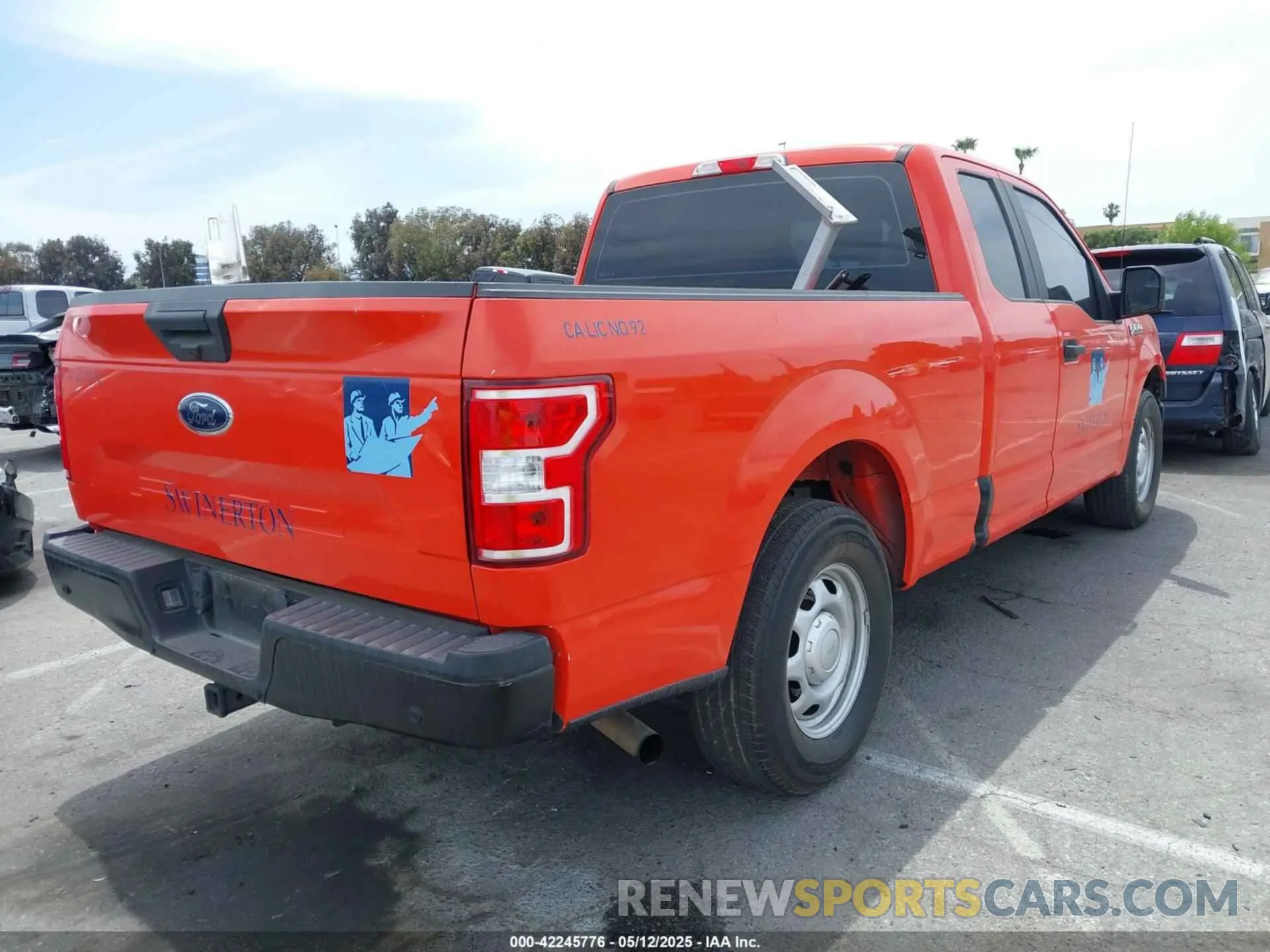 4 fotografías del automóvil dañado 1FTEX1CBXKKC24744 FORD F-150 2019