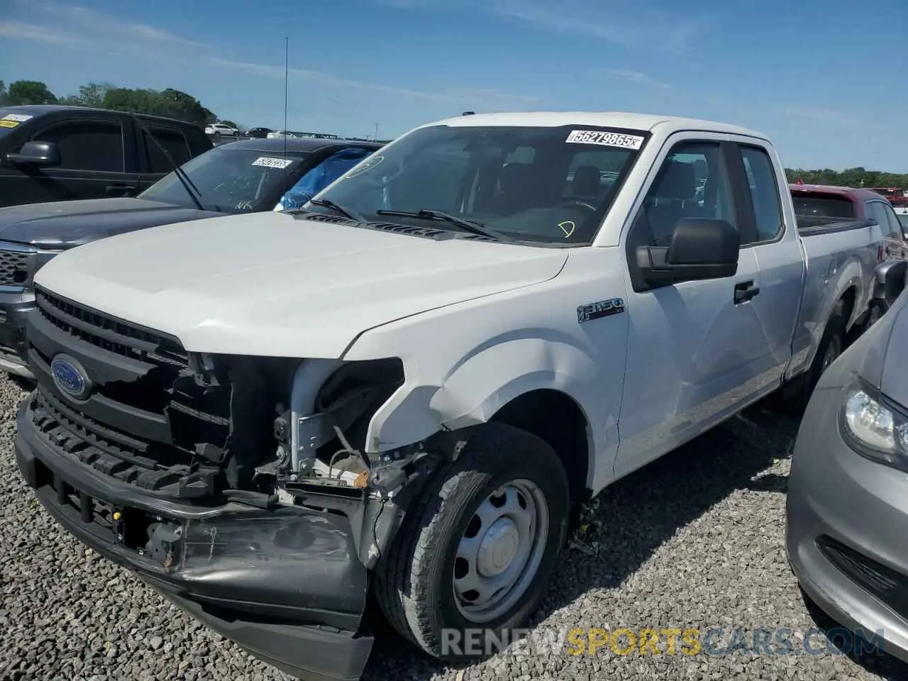 1 fotografías del automóvil dañado 1FTEX1CP0KKD02699 FORD F-150 2019