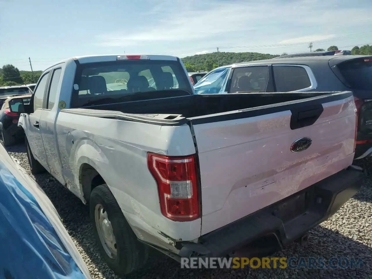 2 fotografías del automóvil dañado 1FTEX1CP0KKD02699 FORD F-150 2019