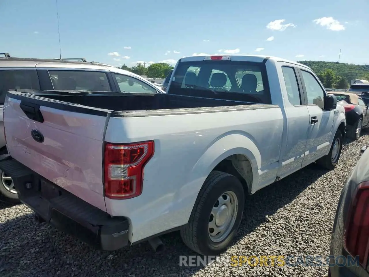 3 fotografías del automóvil dañado 1FTEX1CP0KKD02699 FORD F-150 2019