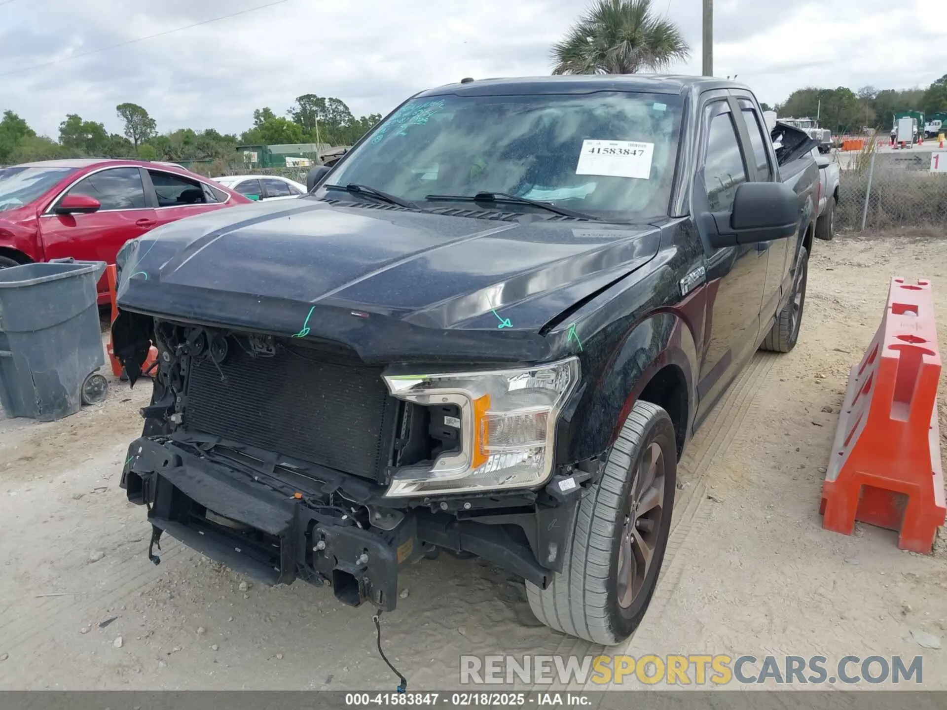 2 fotografías del automóvil dañado 1FTEX1CP5KKC65245 FORD F-150 2019