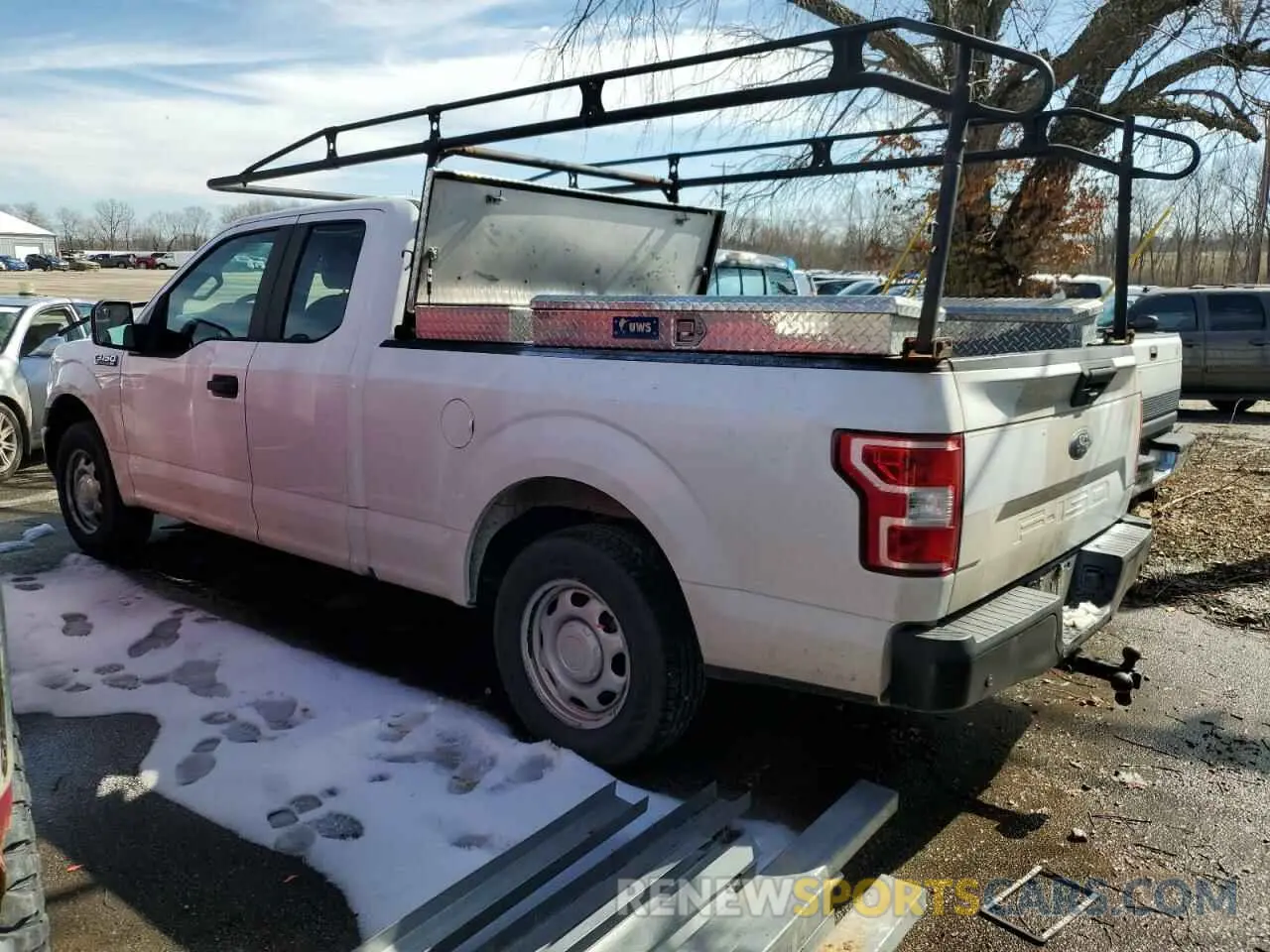 2 fotografías del automóvil dañado 1FTEX1CP5KKD85367 FORD F-150 2019