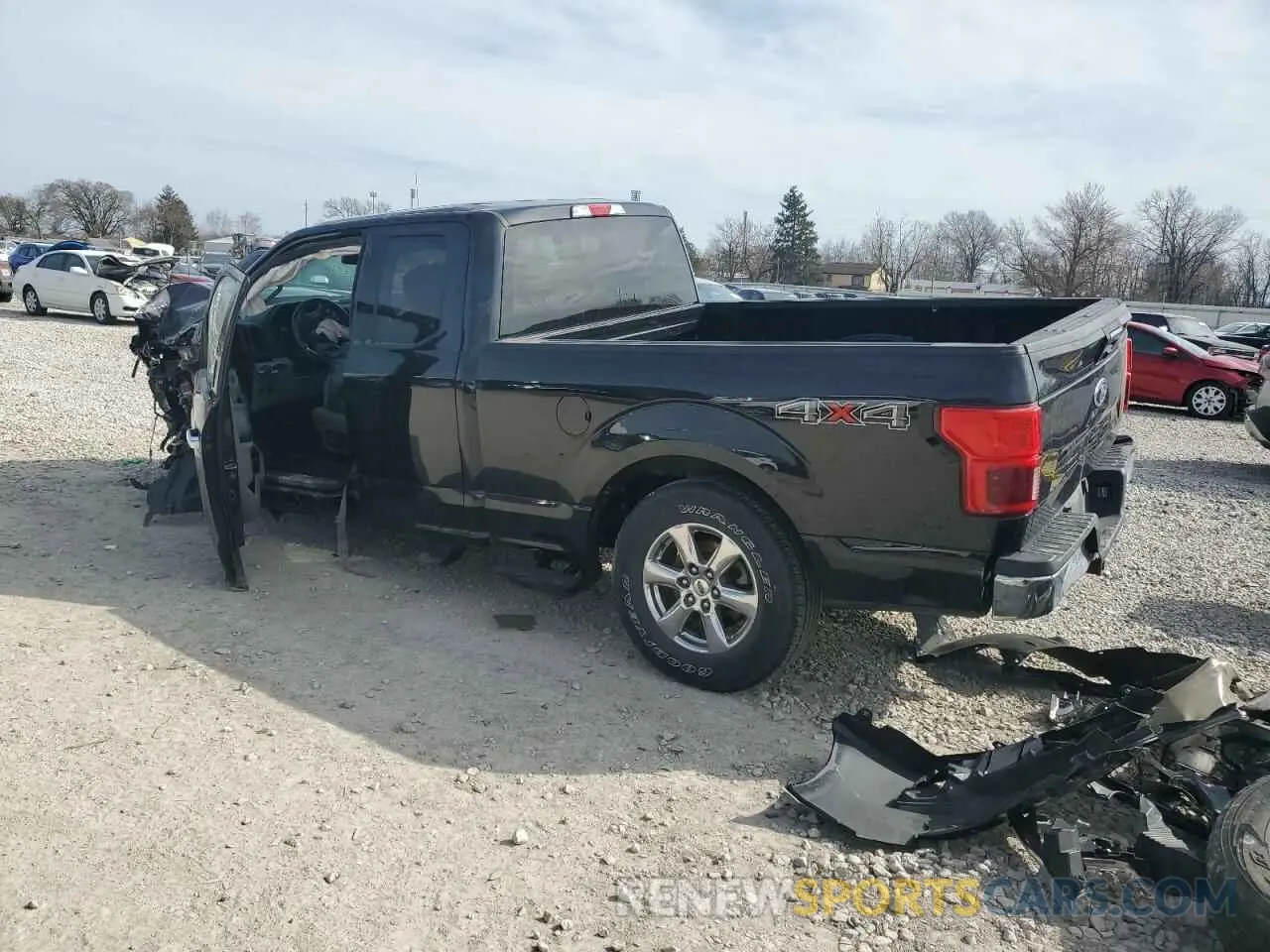 2 fotografías del automóvil dañado 1FTEX1EB2KFB65257 FORD F-150 2019