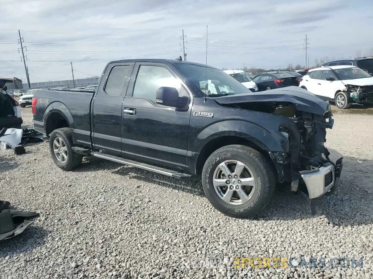 4 fotografías del automóvil dañado 1FTEX1EB2KFB65257 FORD F-150 2019