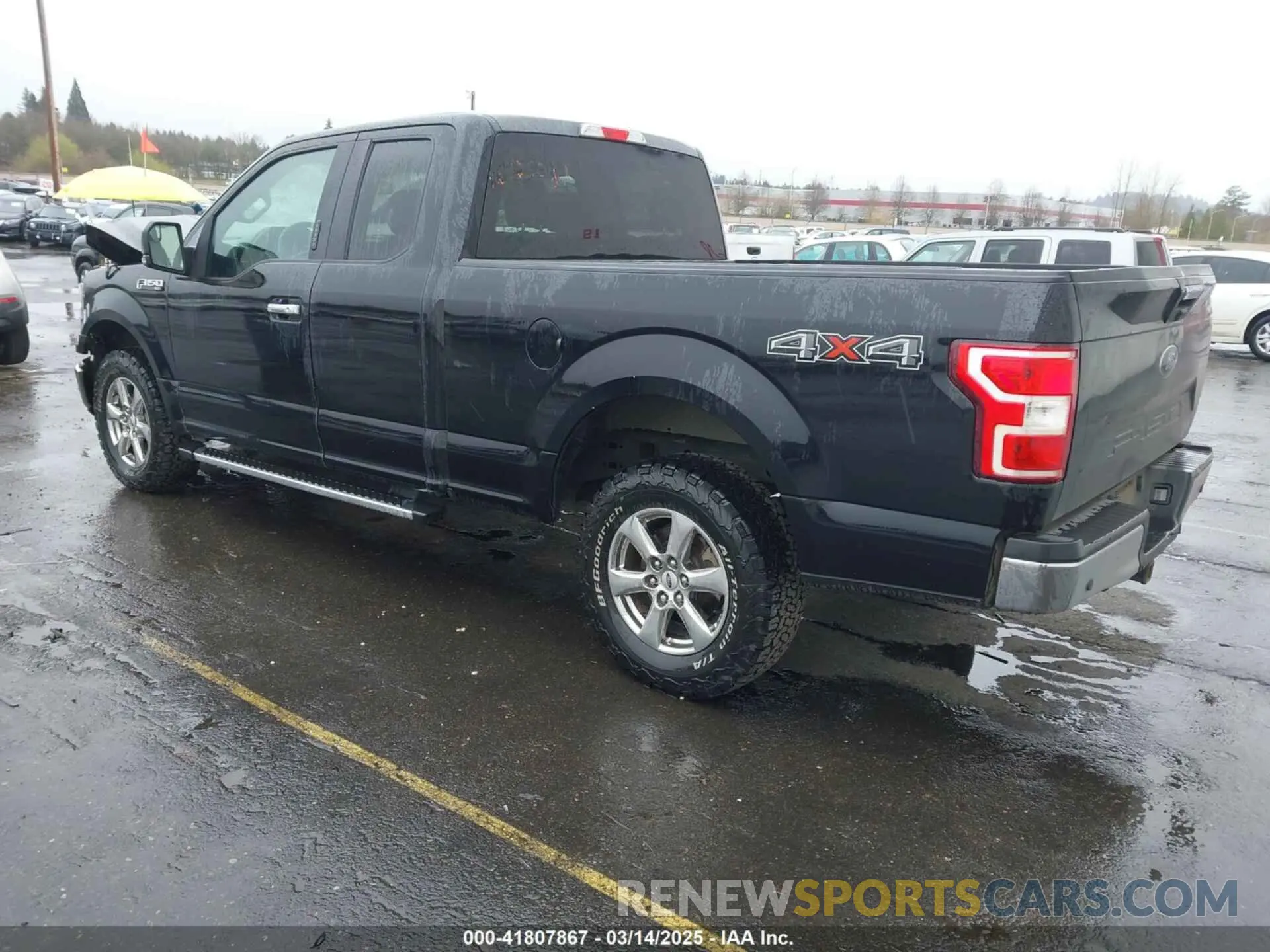 3 fotografías del automóvil dañado 1FTEX1EB2KKE51228 FORD F-150 2019