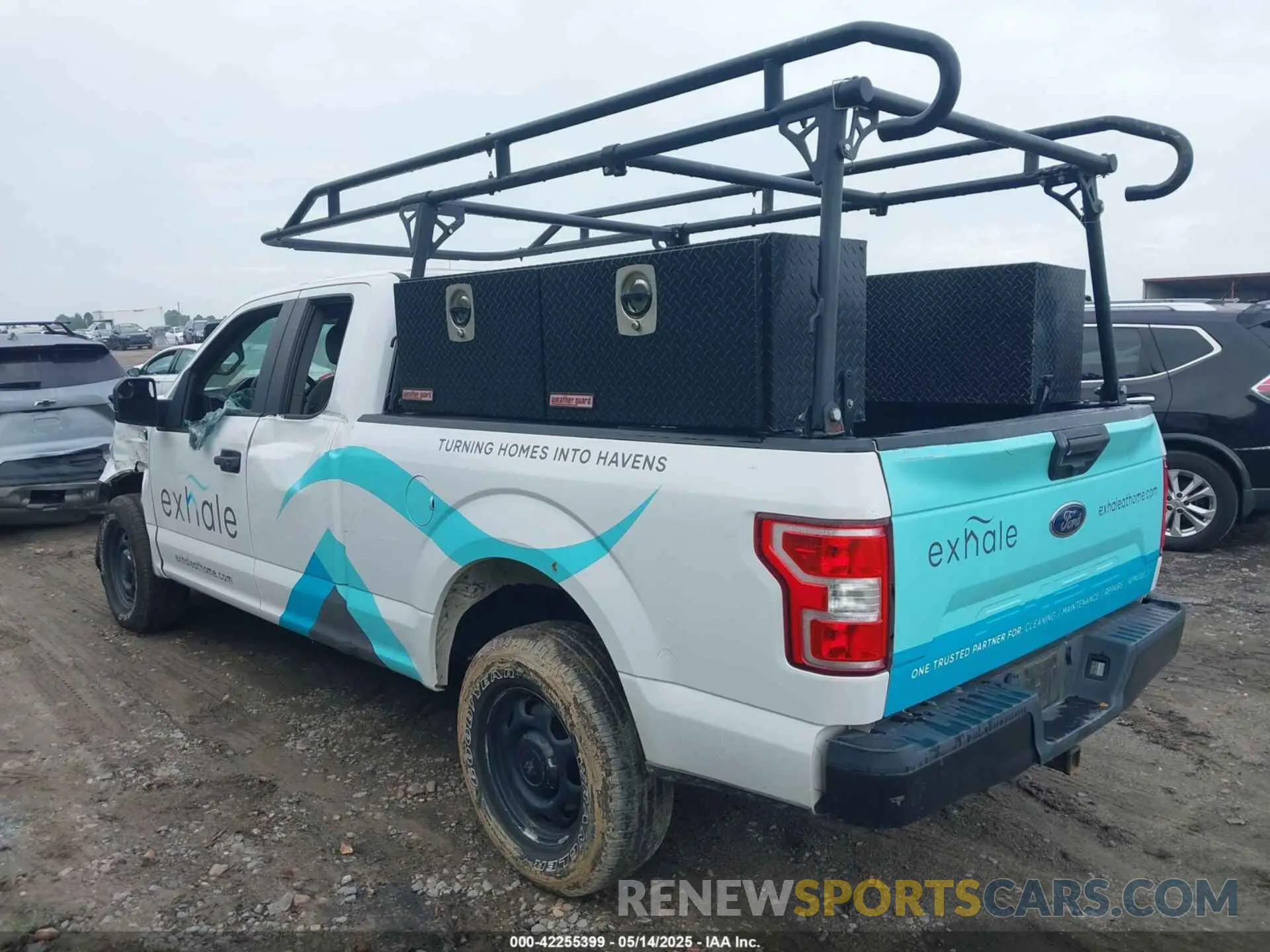 3 fotografías del automóvil dañado 1FTEX1EBXKKF10848 FORD F-150 2019