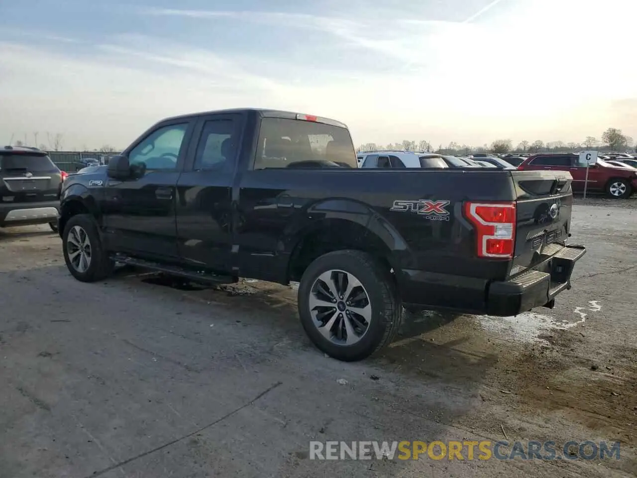 2 fotografías del automóvil dañado 1FTEX1EP2KKC58525 FORD F-150 2019
