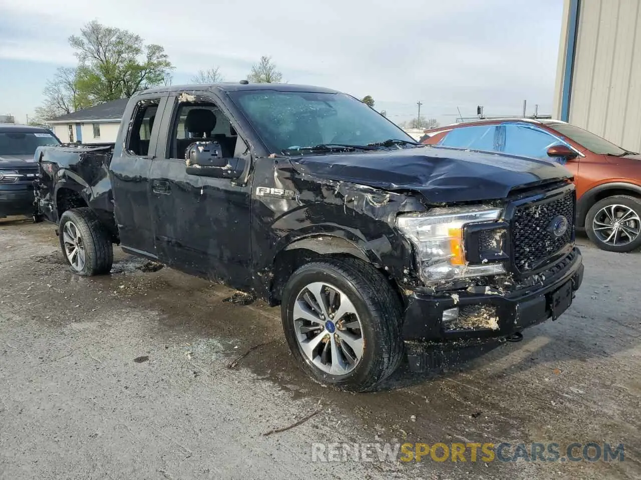 4 fotografías del automóvil dañado 1FTEX1EP2KKC58525 FORD F-150 2019