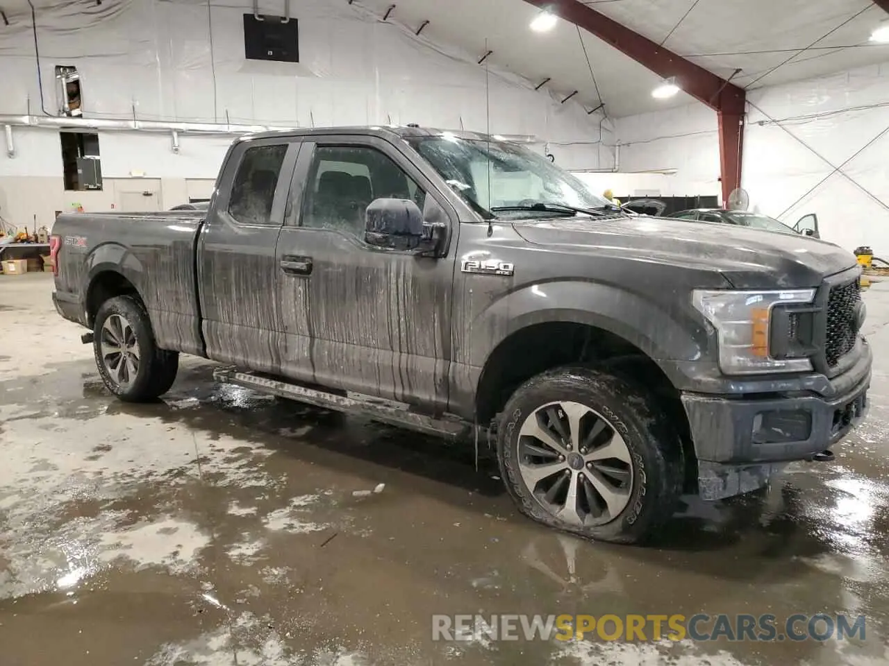 4 fotografías del automóvil dañado 1FTEX1EP2KKF06966 FORD F-150 2019
