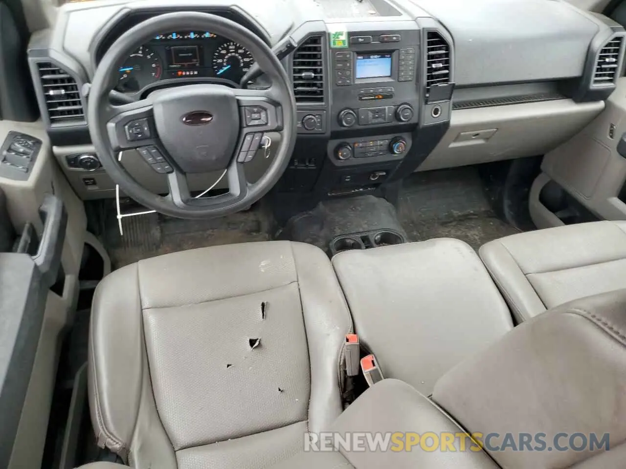 8 fotografías del automóvil dañado 1FTEX1EP6KFB12895 FORD F-150 2019