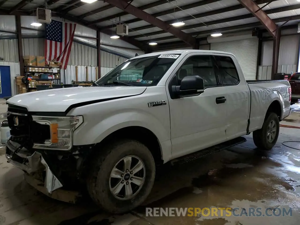 1 fotografías del automóvil dañado 1FTEX1EP7KFC88578 FORD F-150 2019