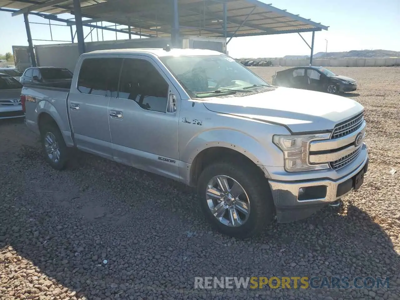 4 fotografías del automóvil dañado 1FTFW1E14KFA41716 FORD F-150 2019