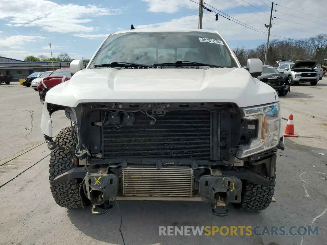 5 fotografías del automóvil dañado 1FTFW1E15KFC61298 FORD F-150 2019