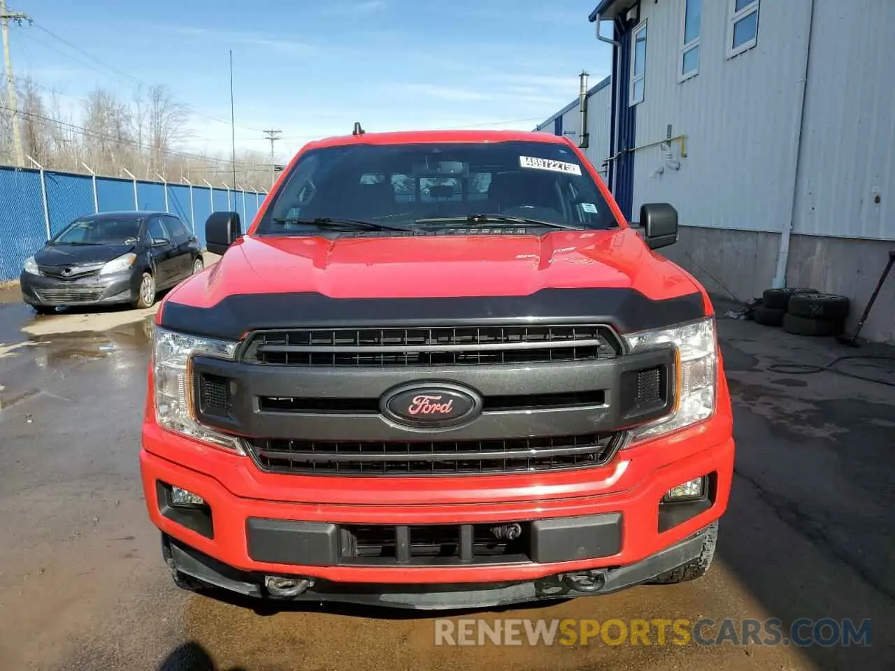 5 fotografías del automóvil dañado 1FTFW1E45KFC69606 FORD F-150 2019