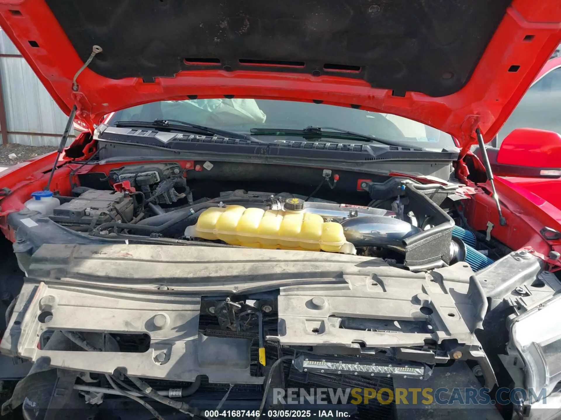 10 fotografías del automóvil dañado 1FTFW1RG2KFC87386 FORD F-150 2019