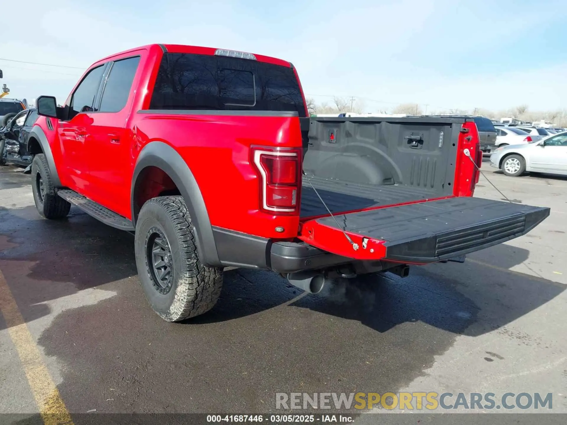 3 fotografías del automóvil dañado 1FTFW1RG2KFC87386 FORD F-150 2019