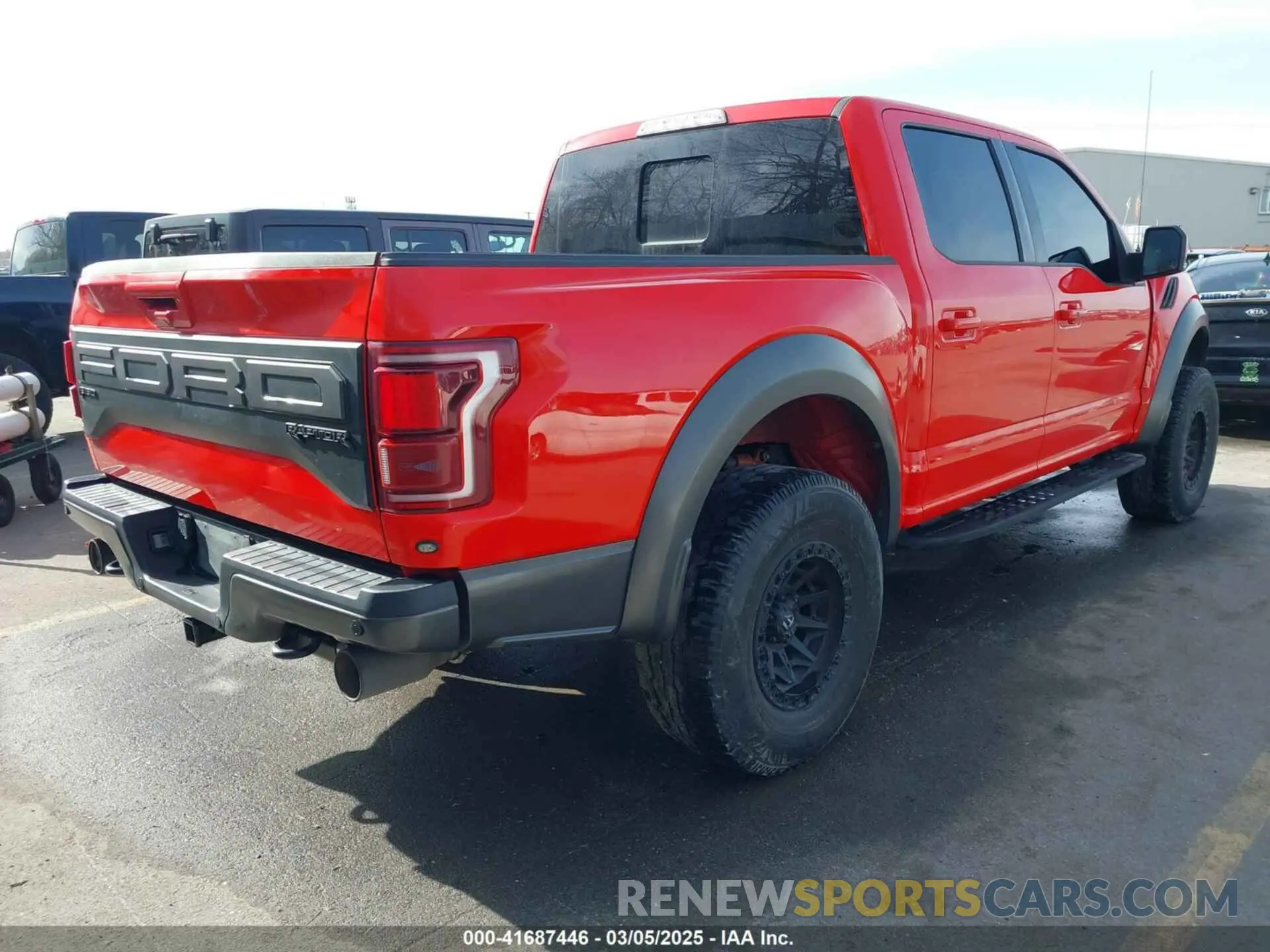 4 fotografías del automóvil dañado 1FTFW1RG2KFC87386 FORD F-150 2019