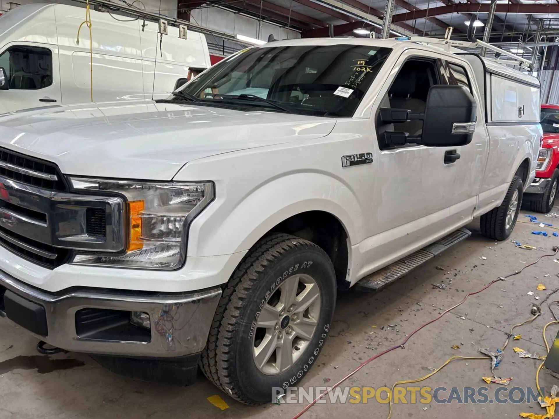 17 fotografías del automóvil dañado 1FTFX1E43KKE41443 FORD F-150 2019