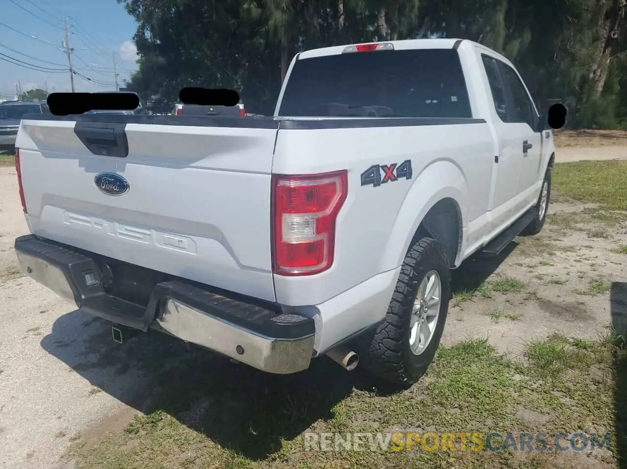 4 fotografías del automóvil dañado 1FTFX1E50KKD18773 FORD F-150 2019