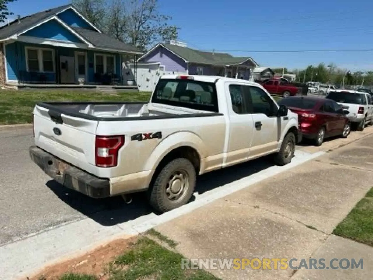 4 fotografías del automóvil dañado 1FTFX1E59KKE52391 FORD F-150 2019