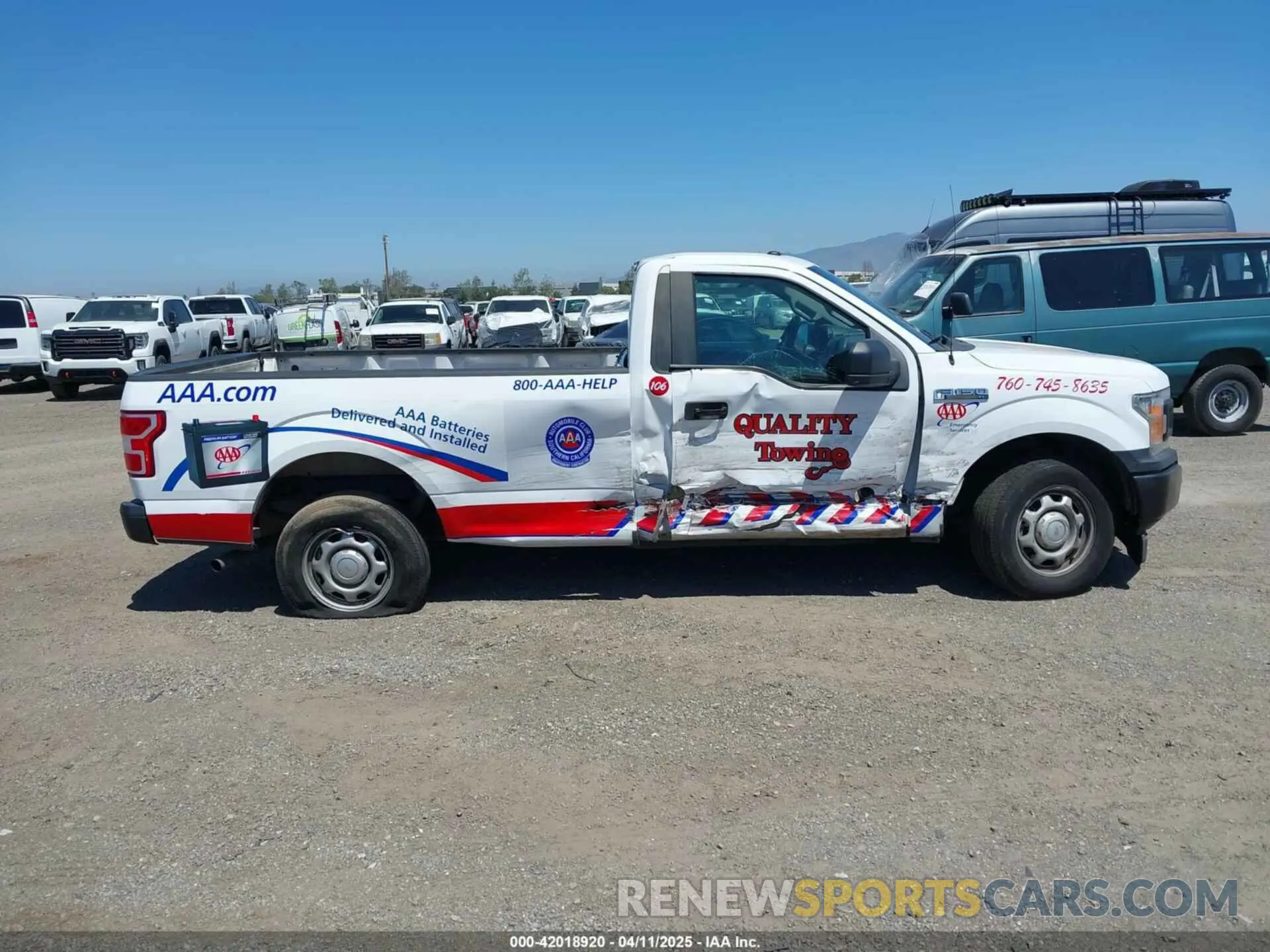 13 fotografías del automóvil dañado 1FTMF1CB3KKC86887 FORD F-150 2019