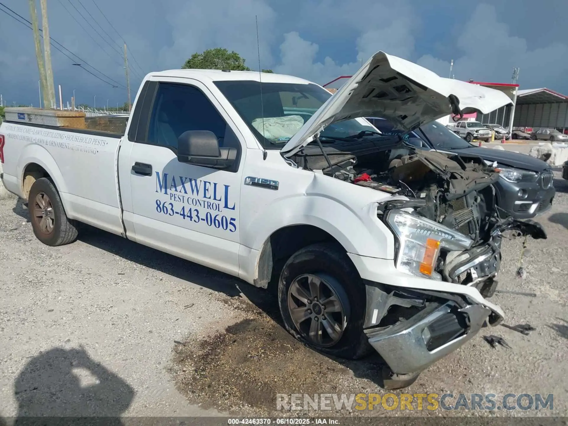 1 fotografías del automóvil dañado 1FTMF1CB3KKD35652 FORD F-150 2019