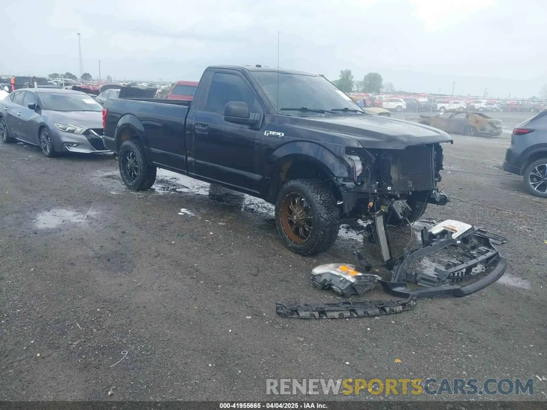 1 fotografías del automóvil dañado 1FTMF1CB7KKD87222 FORD F-150 2019