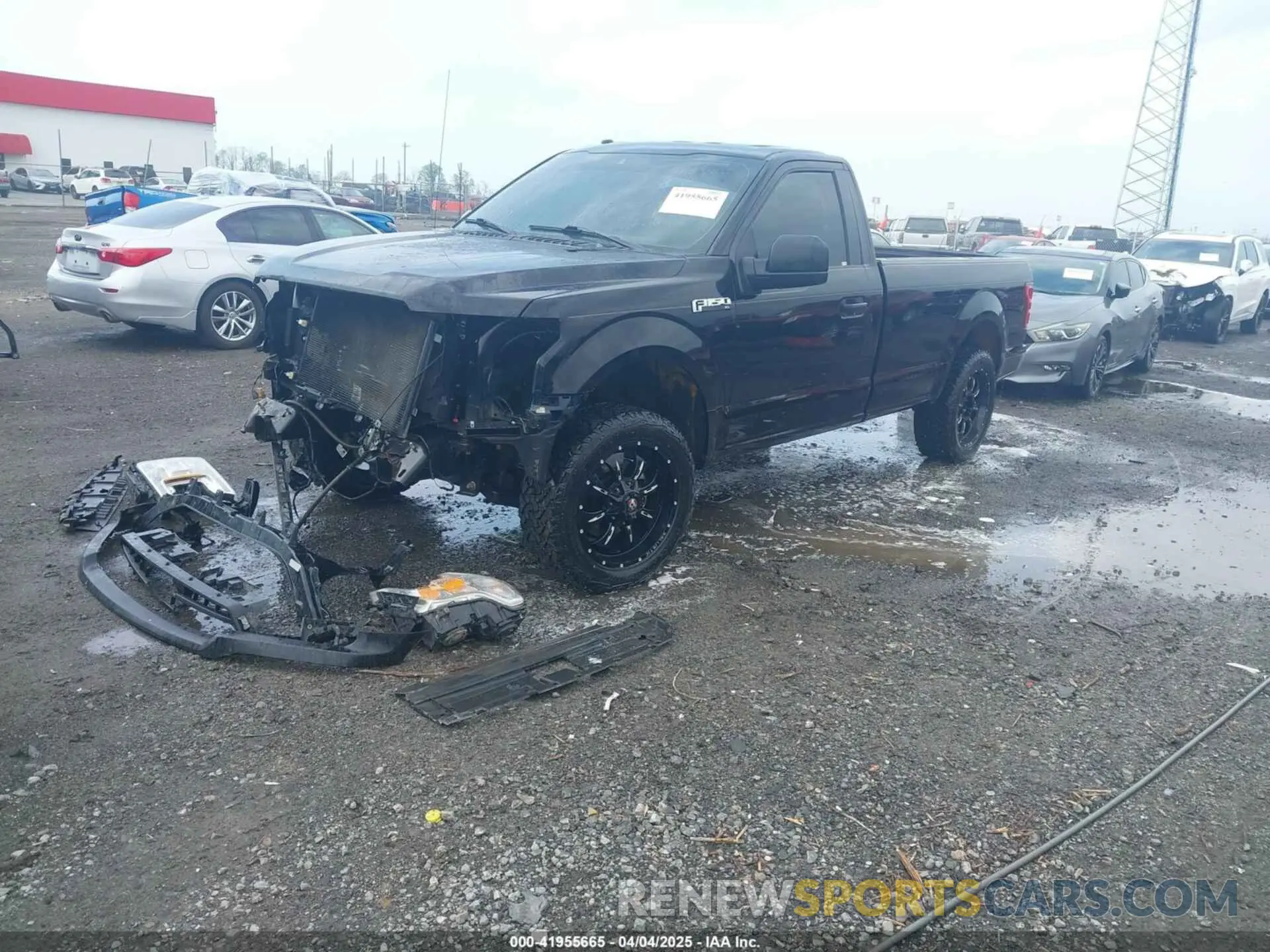 2 fotografías del automóvil dañado 1FTMF1CB7KKD87222 FORD F-150 2019