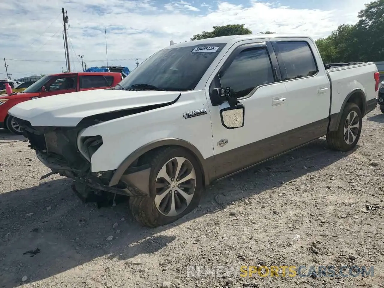 1 fotografías del automóvil dañado 1FTEW1C48LFB19733 FORD F-150 2020