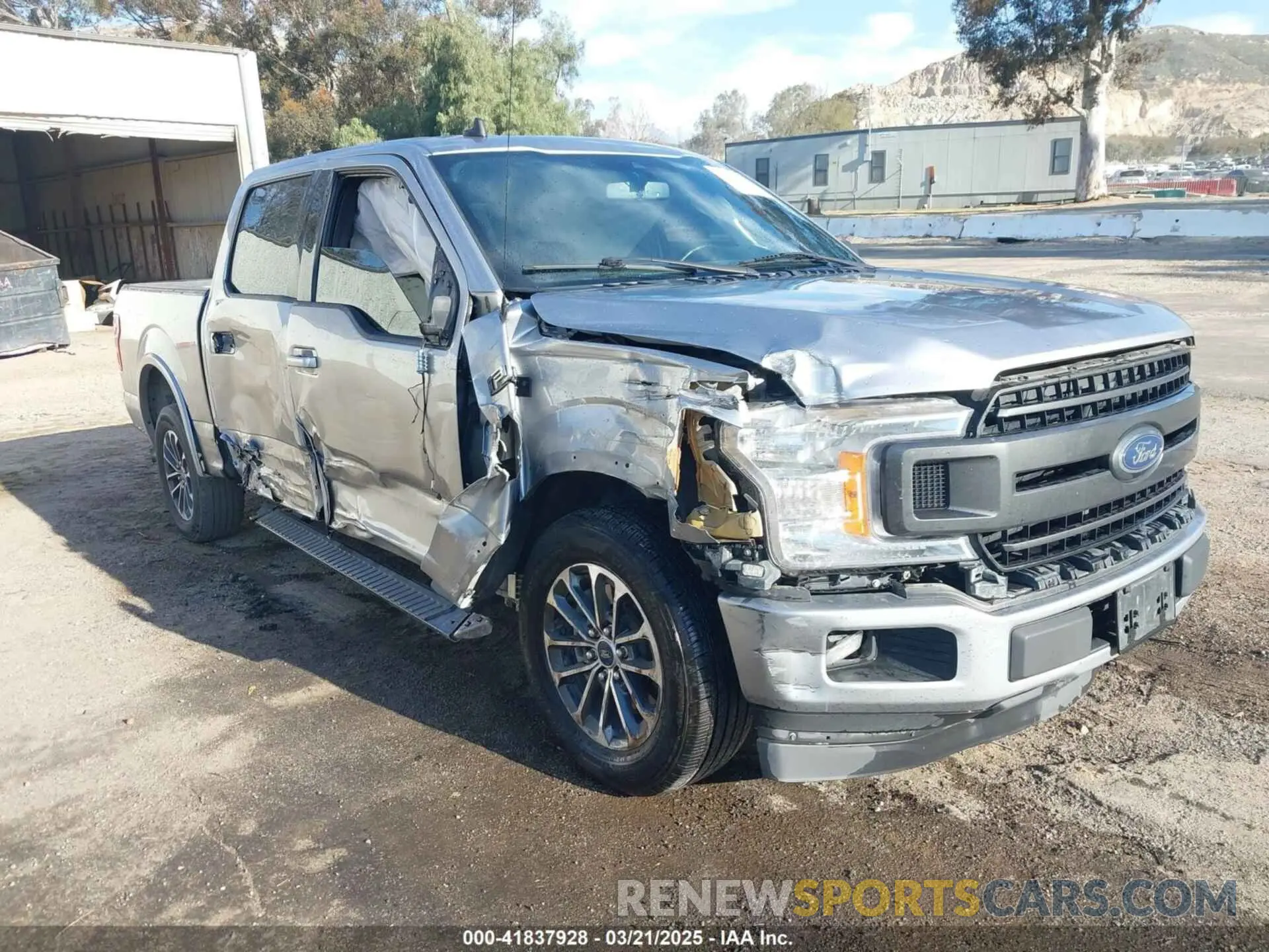 1 fotografías del automóvil dañado 1FTEW1C49LKD40054 FORD F-150 2020
