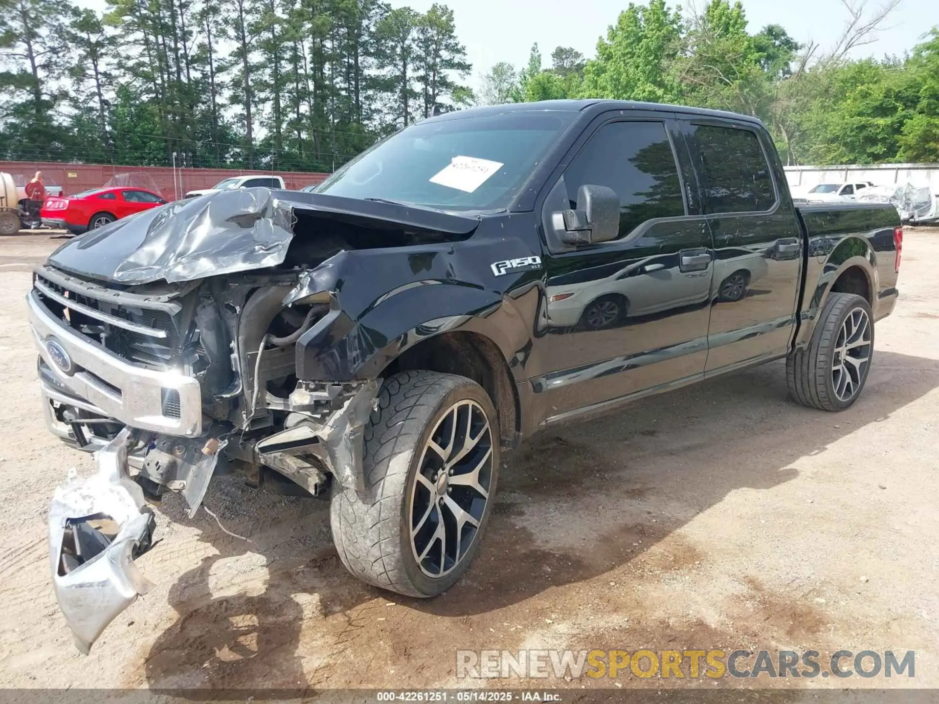 2 fotografías del automóvil dañado 1FTEW1C4XLKD78036 FORD F-150 2020