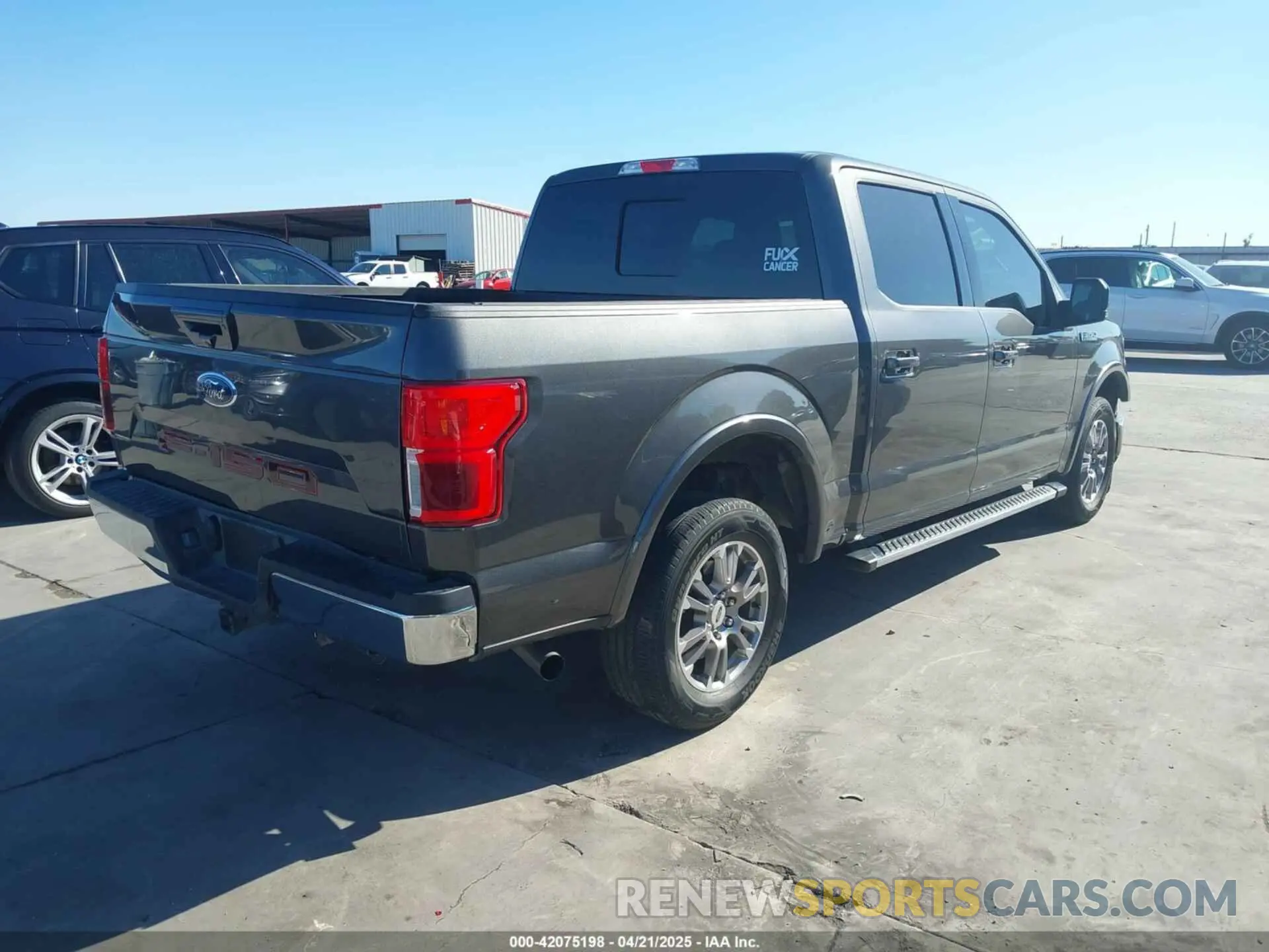 4 fotografías del automóvil dañado 1FTEW1C50LKE93690 FORD F-150 2020