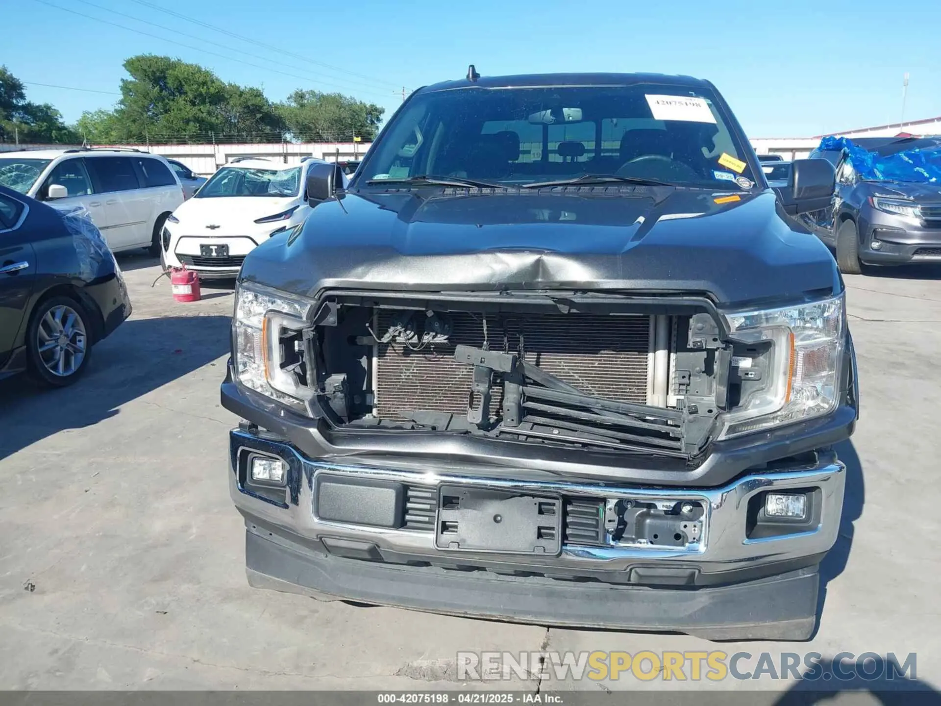 6 fotografías del automóvil dañado 1FTEW1C50LKE93690 FORD F-150 2020