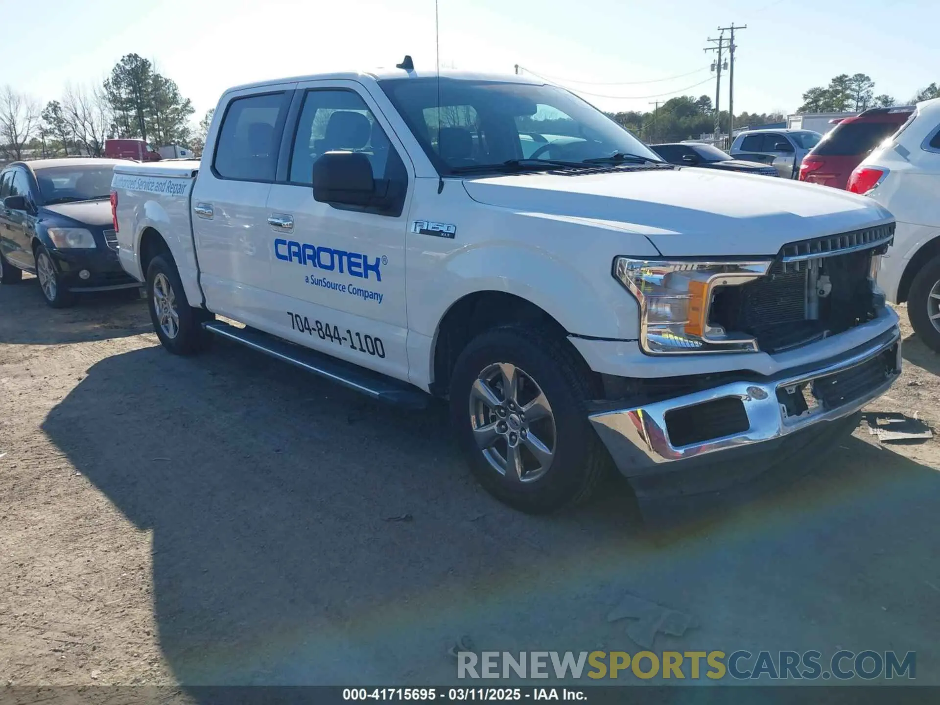 1 fotografías del automóvil dañado 1FTEW1C51LFB75537 FORD F-150 2020