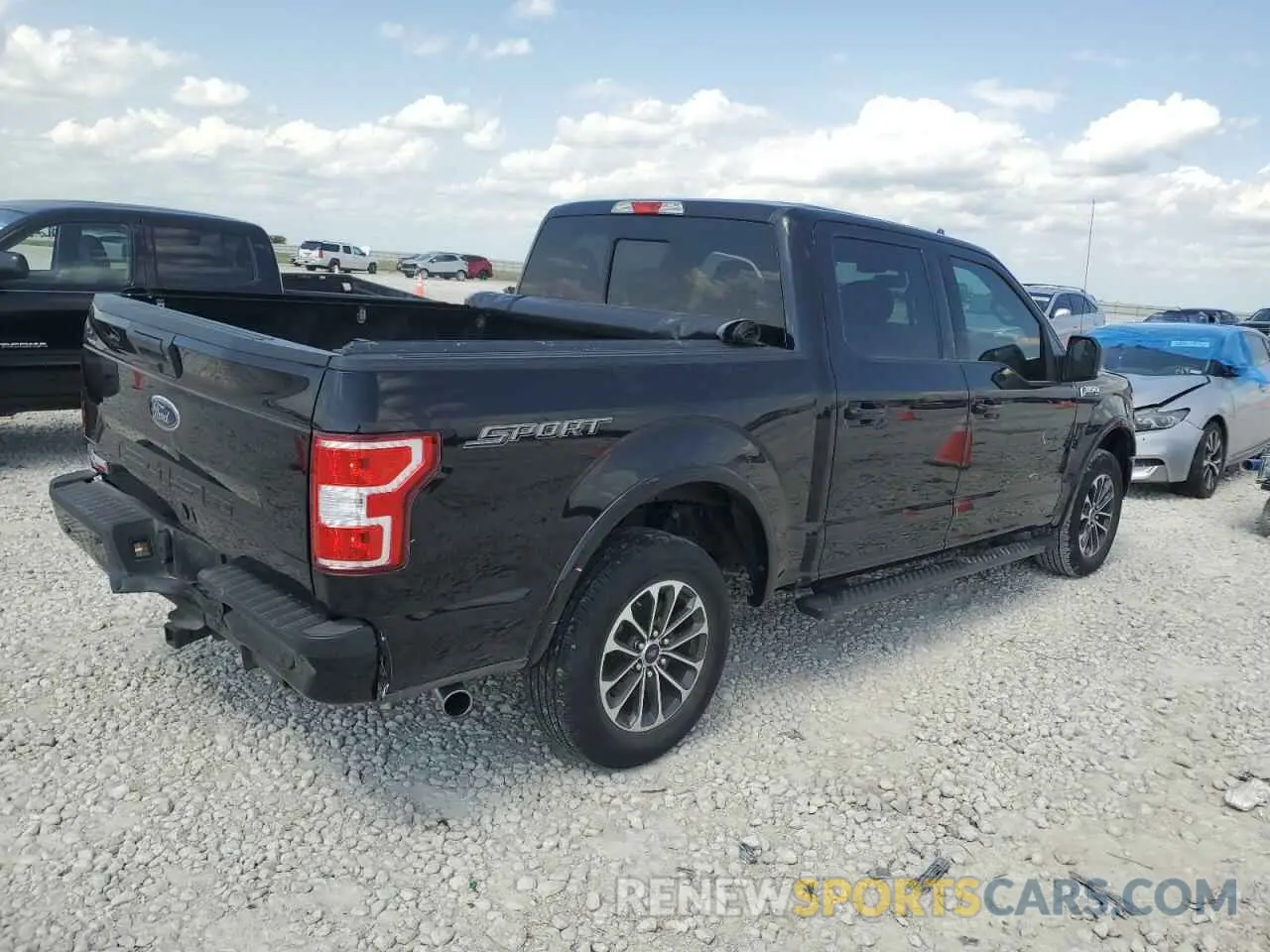 3 fotografías del automóvil dañado 1FTEW1C51LKF53637 FORD F-150 2020