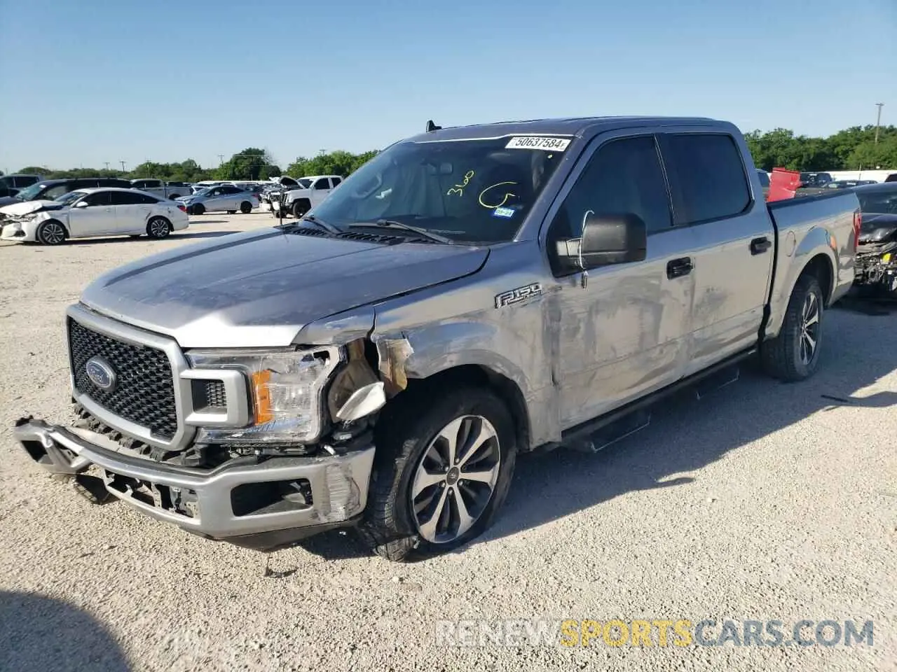 1 fotografías del automóvil dañado 1FTEW1C57LKE70956 FORD F-150 2020