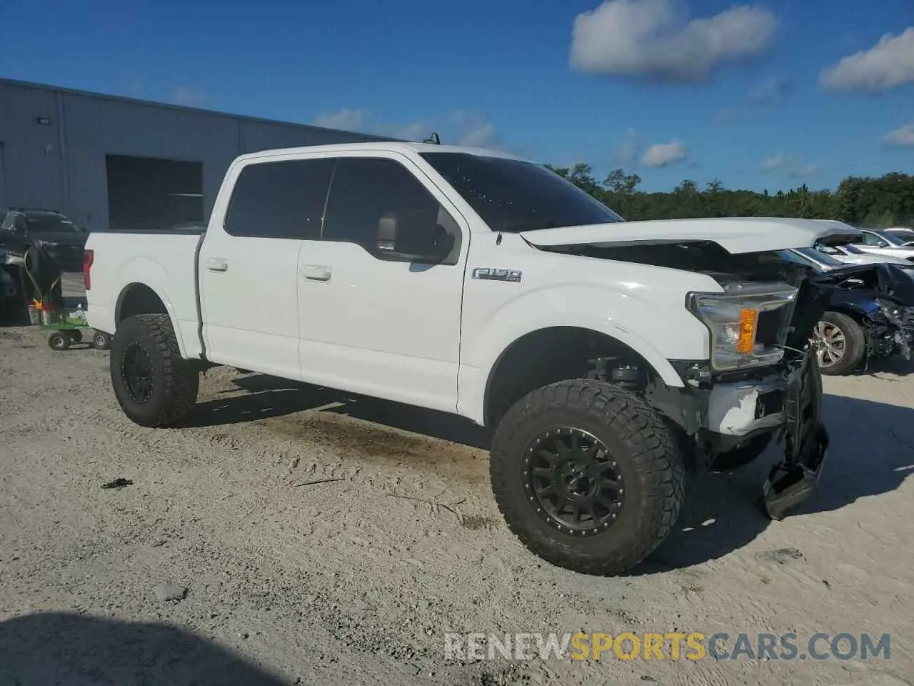 4 fotografías del automóvil dañado 1FTEW1CP0LKE91519 FORD F-150 2020