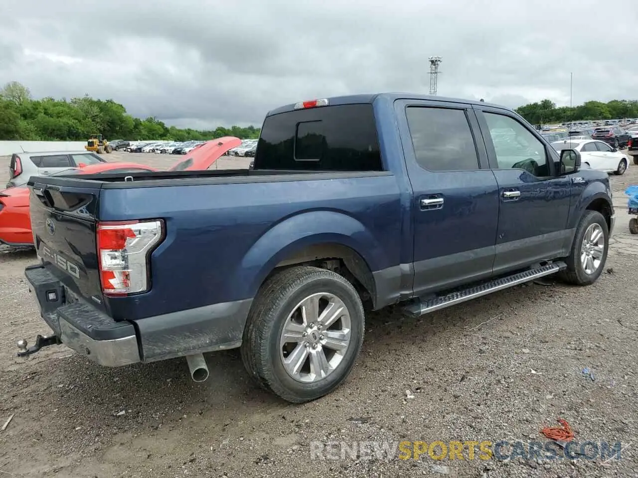 3 fotografías del automóvil dañado 1FTEW1CP0LKF02258 FORD F-150 2020