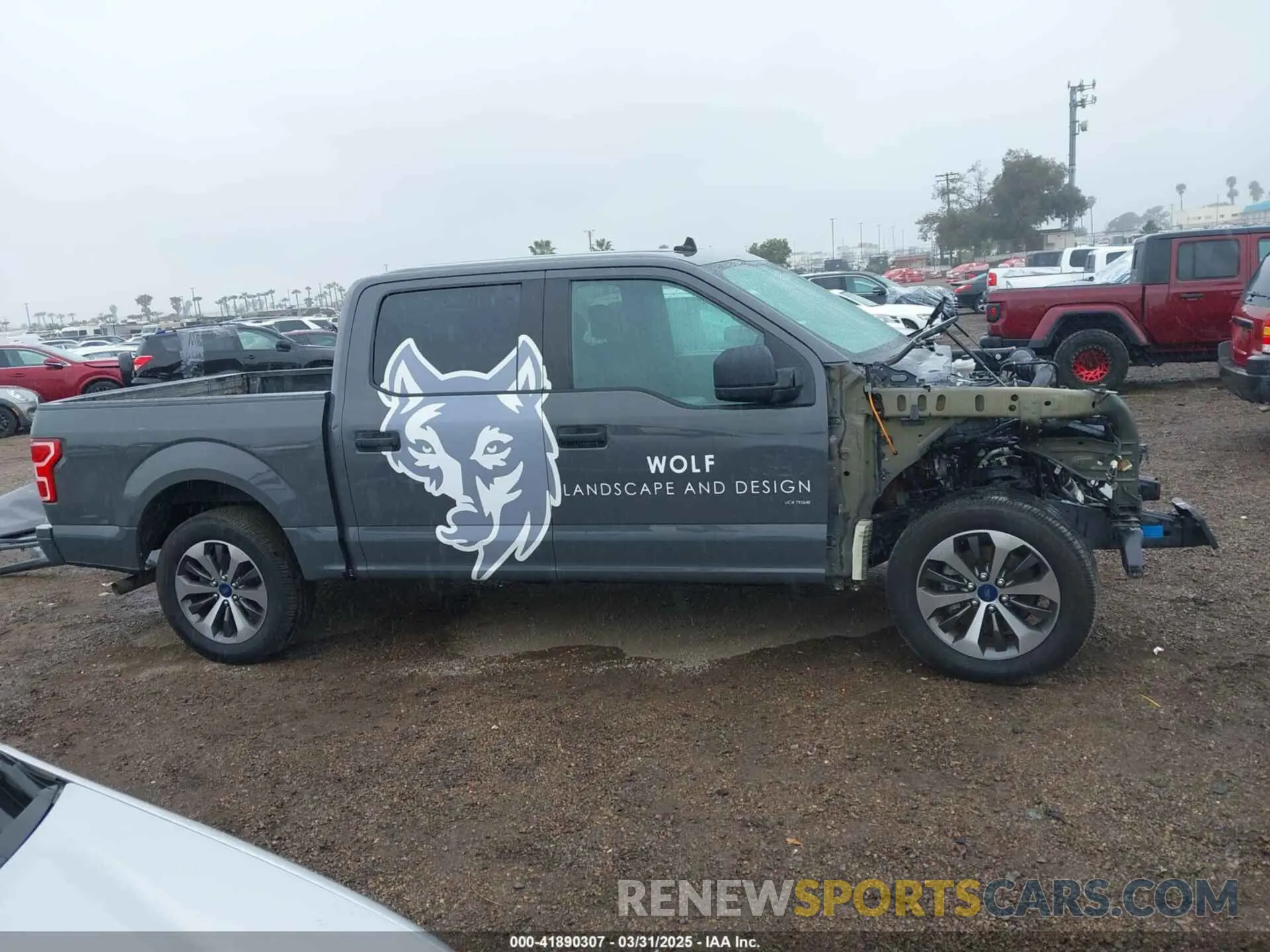 14 fotografías del automóvil dañado 1FTEW1CP1LFA58008 FORD F-150 2020